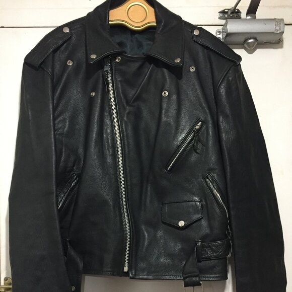 Vintage Other - VINTAGE LEATHER MOTORCYCLE JACKETS SIZE XL